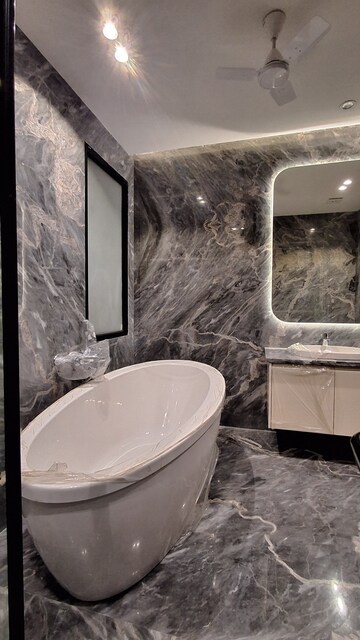 Bathroom in 2 BHK Apartment at New Mhada Complex, Mira Road – for Sale