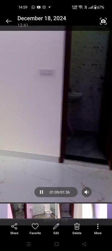 Room in 4 BHK Builder Floor at Sant Nagar – for Rent