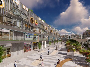  Office Space – Exterior View View at Auric Universal Square, Sector 79 - for Sale
