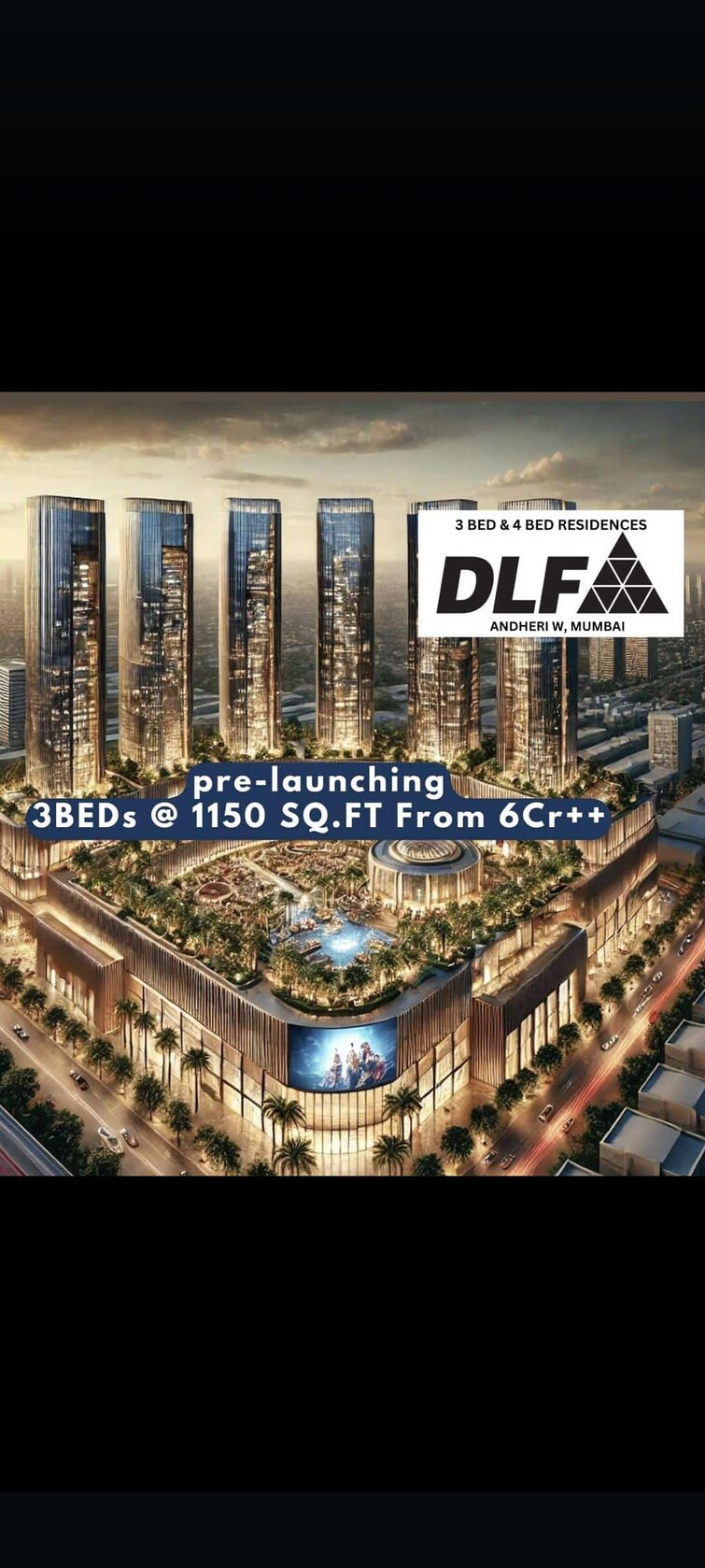 Cover Image, jogeshwari west 3 Bedroom 1150 Sq.Ft. Apartment In Jogeshwari West Mumbai 8298291