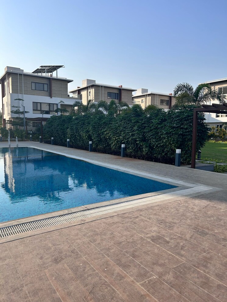 Swimming Pool, cmg-halcyon-homes 4 Bedroom 4163 Sq.Ft. Villa In Osman Nagar Hyderabad 8298287