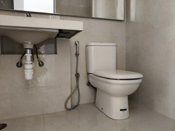 Bathroom in 3 BHK Apartment at One Hiranandani Park, Ghodbunder Road – for Rent