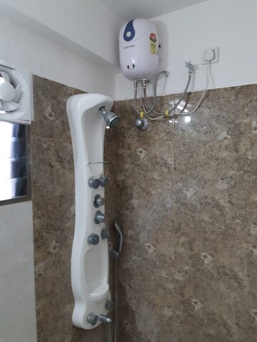 Bathroom in 2 BHK Apartment at Makarba – for Rent