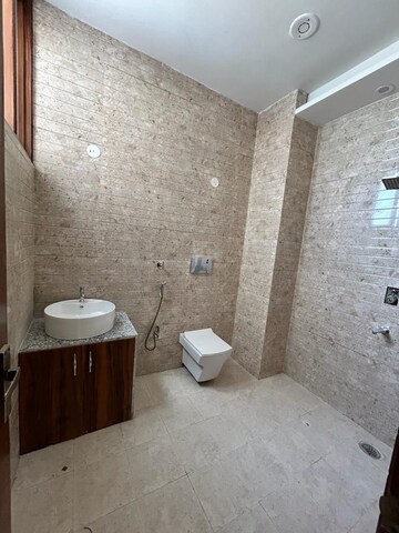 Bathroom in 3 BHK Builder Floor at Peer Mucchalla – for Rent