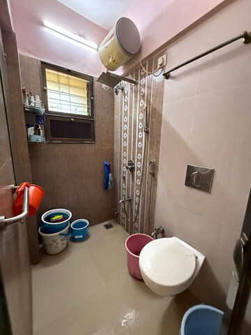 Bathroom in 2 BHK Apartment at Seawoods – for Sale