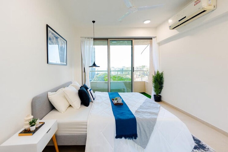 Master Bedroom, oberoi-realty-splendor-grande 2.5 Bedroom 963 Sq.Ft. Apartment In Andheri East Mumbai 8298417