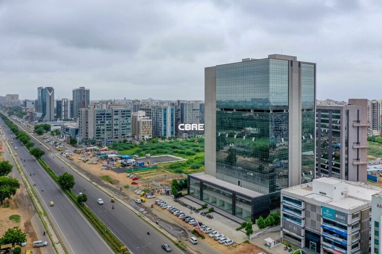 Swimming Pool, makarba Commercial Office Space 735 Sq.Ft. In Makarba Ahmedabad 8298391