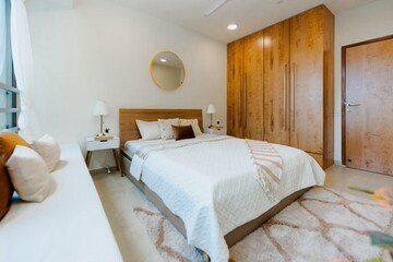 Bedroom in 2.5 BHK Apartment at Oberoi Realty Splendor Grande, Andheri East – for Sale