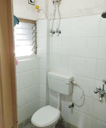 Bathroom in 2 BHK Apartment at Powai Himalaya CHS, Powai – for Rent