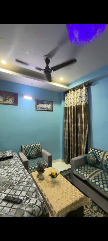 Living Room in 1 BHK Builder Floor at Mahavir Enclave 1 – for Sale