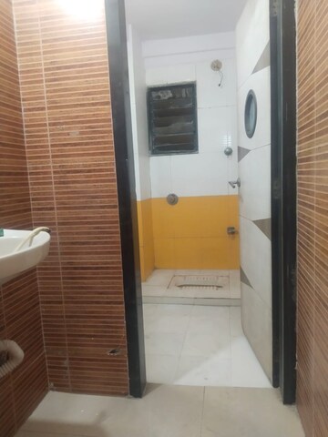 Bathroom in 3 BHK Apartment at Ravechi Heights, Kharghar – for Rent