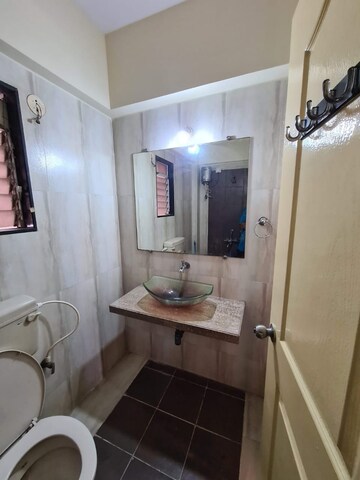 Bathroom in 2 BHK Apartment at Arihant Aradhana, Kharghar – for Rent