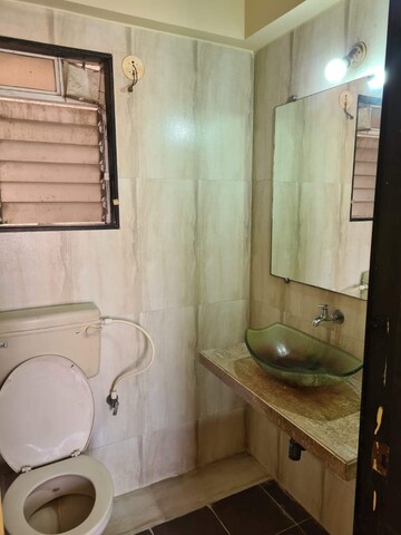 Bathroom in 2 BHK Apartment at Arihant Aradhana, Kharghar – for Rent