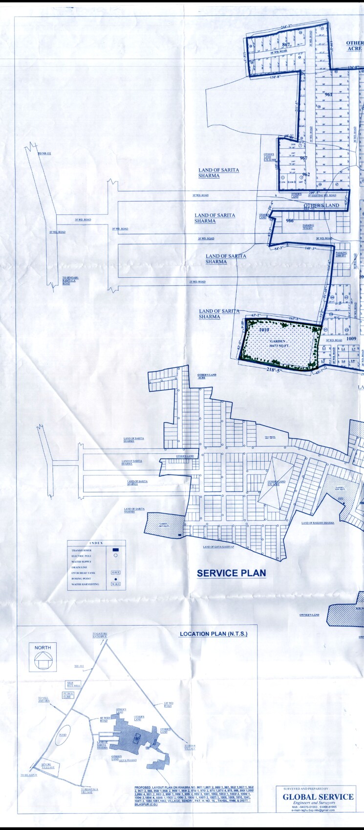 Map Location, koni  1000 Sq.Ft. Plot In Koni Bilaspur 8298634