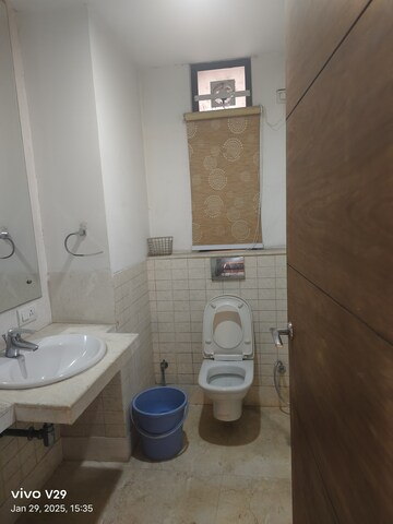 Bathroom in 3 BHK Apartment at SS Hibiscus, Sector 50 – for Rent