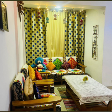 Living Room in 3 BHK Apartment at Nimbus The Hyde park, Sector 78 – for Rent