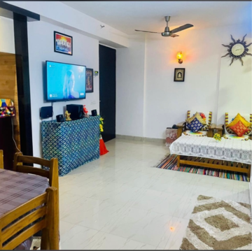 Living Room in 3 BHK Apartment at Nimbus The Hyde park, Sector 78 – for Rent
