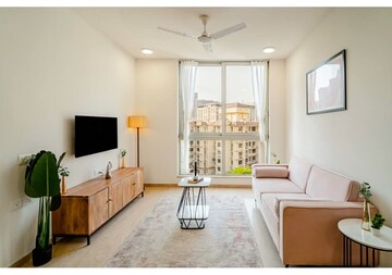 Living Room in 2 BHK Apartment at Hiranandani Zen Atlantis, Powai – for Rent