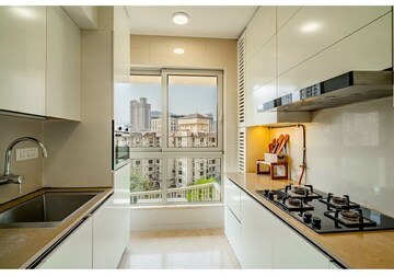 Living Room in 2 BHK Apartment at Hiranandani Zen Atlantis, Powai – for Rent