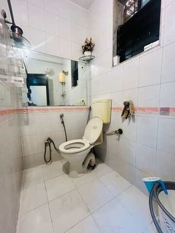 Bathroom in 1 BHK Apartment at Seawoods – for Sale