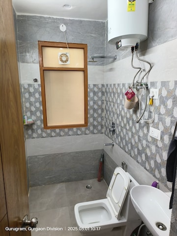 Bathroom in 3 BHK Builder Floor at Sector 9 – for Rent