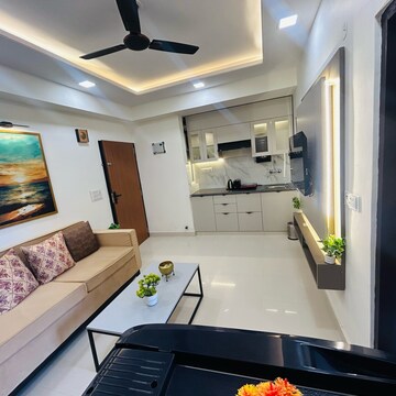 Living Room in 1 BHK Apartment at Redwood Magnus, Jeerota – for Sale