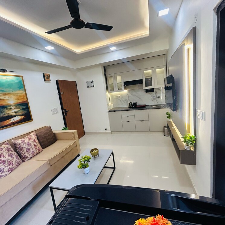 Living Room, redwood-magnus 1 Bedroom 575 Sq.Ft. Apartment In Jeerota Jaipur 8298845