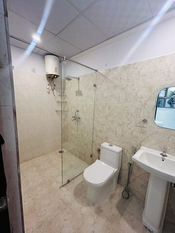 Bathroom in 1 BHK Apartment at Redwood Magnus, Jeerota – for Rent