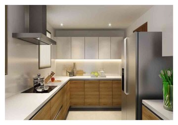 Kitchen in 4 BHK Penthouse at Kasturi The Balmoral Riverside, Balewadi – for Sale