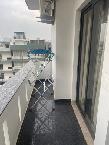 Balcony in 3 BHK Builder Floor at Sector 9 – for Rent
