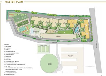 Master Plan in 2 BHK Apartment at Hinjewadi – for Sale