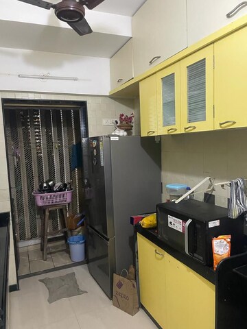 Kitchen in 1 BHK Apartment at Agarwal Paramount, Virar West – for Rent
