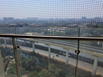 Balcony in 2 BHK Apartment at Hiranandani Gardens Glen Gate, Powai – for Rent