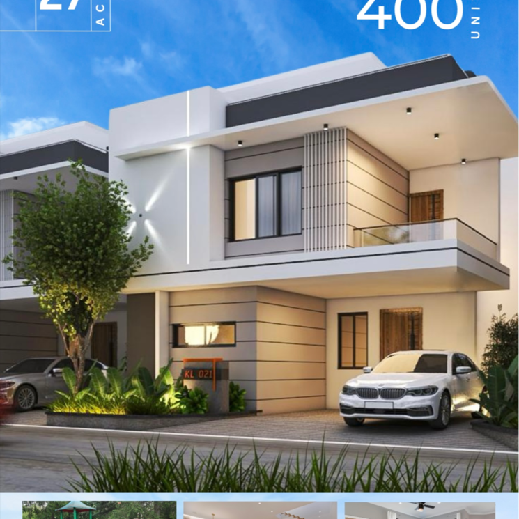 Exterior View, lakdi ka pul 3 Bedroom 2700 Sq.Ft. Villa In Lakdi Ka Pul Hyderabad 8299206