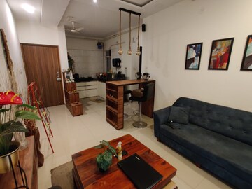 Living Room in 1 BHK Apartment at Kolte Patil Life Republic, Hinjewadi – for Rent
