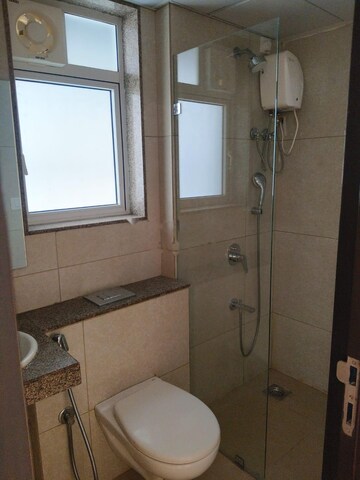 Bathroom in 2 BHK Apartment at L&T Emerald Isle, Powai – for Rent