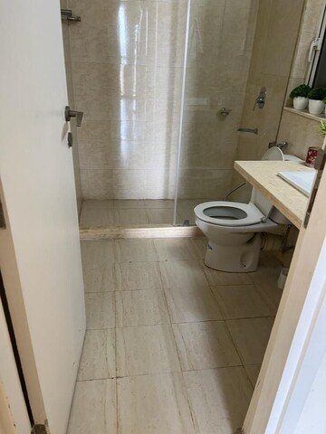 Bathroom in 4 BHK Apartment at Conscient Heritage Max, Sector 102 – for Rent