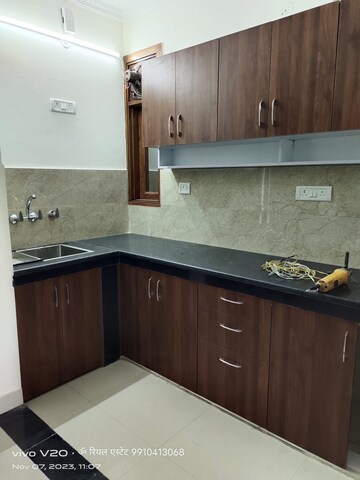 Kitchen in 1 BHK Apartment at Palm Residency Chhatarpur, Chattarpur – for Rent