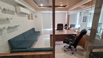 Team Area in  Office Space at Sangani Shaligram Lakeview, Near Vaishno Devi Circle On Sg Highway – for Rent