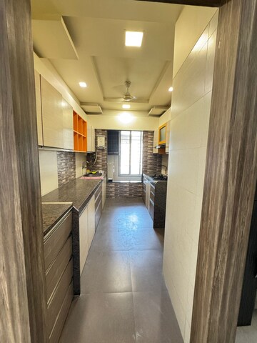 Building Lobby in 2.5 BHK Apartment at Oberoi Realty Woods, Goregaon East – for Rent