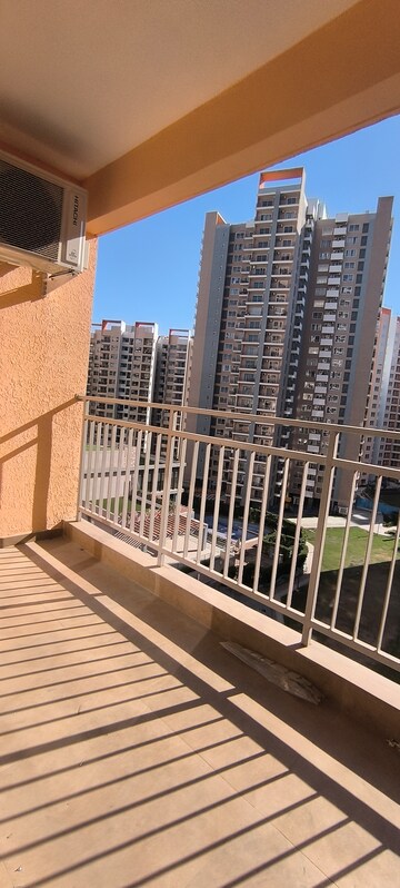 Balcony in 3 BHK Apartment at Shapoorji Pallonji Joyville Gurgaon, Sector 102 – for Rent