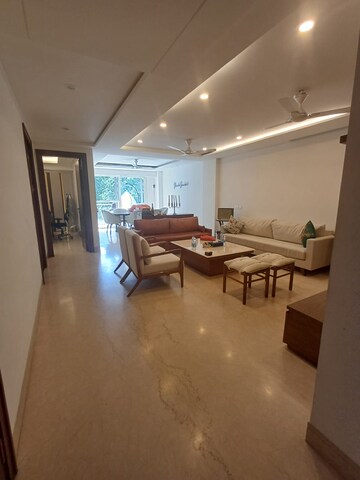 Living Room in 3 BHK Apartment at Safdarjang Enclave – for Sale