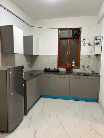 Kitchen in 3 BHK Builder Floor at Saket – for Rent