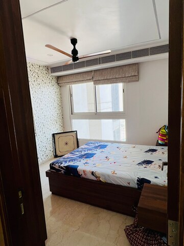 Bedroom in 3 BHK Apartment at Omkar Alta Monte, Malad East – for Rent