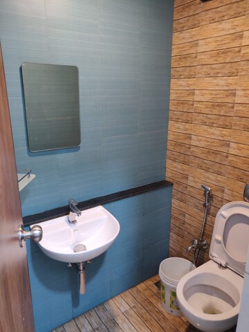 Bathroom in 1 BHK Apartment at Lodha Crown Quality Homes, Majiwada – for Sale