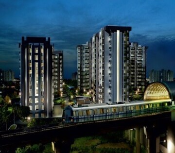 3.5 BHK Apartment – Exterior View View at Shree Vardhman Flora, Sector 90 - for Sale
