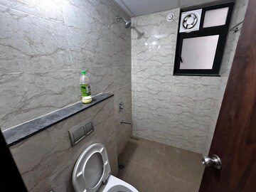 Bathroom in 3 BHK Apartment at Shapoorji Pallonji Joyville Hinjewadi, Hinjewadi – for Rent