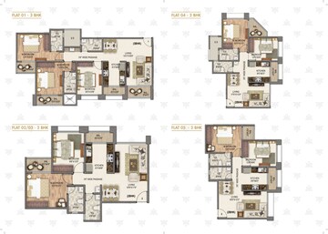 Floor Plan in 2 BHK Apartment at Murbad Road – for Sale