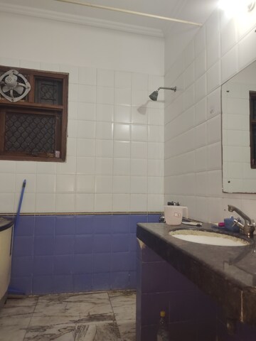 Bathroom in 3 BHK Builder Floor at Kailash Colony – for Sale