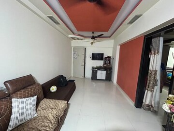 Living Room in 1 BHK Apartment at Sadguru Heights II, Dahisar East – for Sale